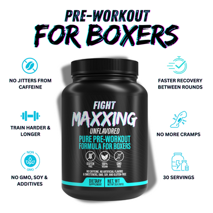 Unflavored Caffeine-Free Pre-Workout For Boxers (New Design)