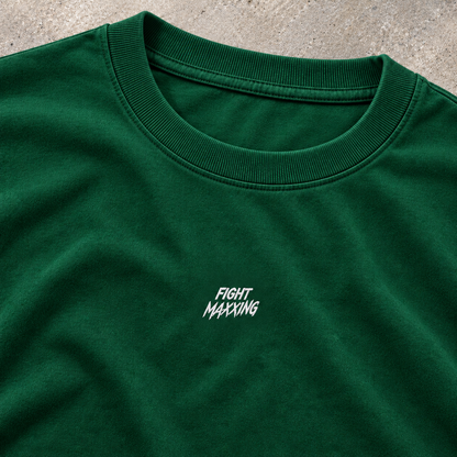 Fight Maxxing Relaxed Tee — Green